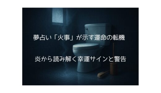 【夢占い】トイレ掃除の夢が示す13の意味｜運気上昇のサインと幸運を引き寄せる行動とは