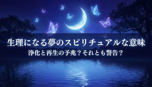 生理になる夢のスピリチュアルな意味｜浄化と再生の予兆？それとも警告？マダムnonoが徹底解説【完全版】