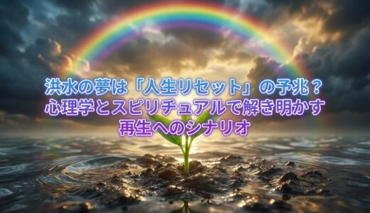 洪水の夢は「人生リセット」の予兆？心理学とスピリチュアルで解き明かす再生へのシナリオ【完全保存版】