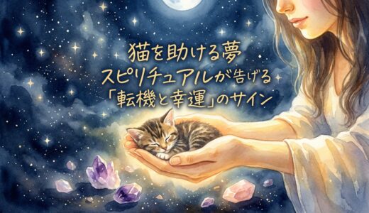 【完全版】猫を助ける夢｜スピリチュアルが告げる「転機と幸運」のサイン